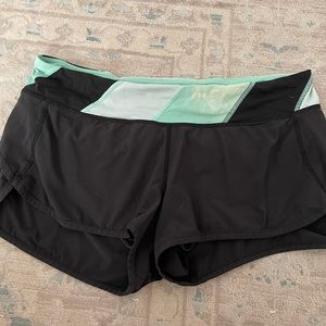 Black Lululemon Shorts
